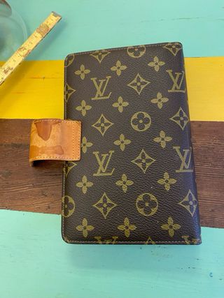 Agenda Louis Vuitton Media Monogram Marrone