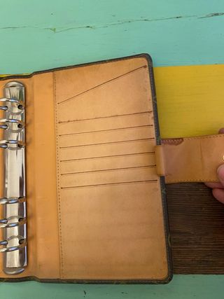 Agenda Louis Vuitton Media Monogram Marrone