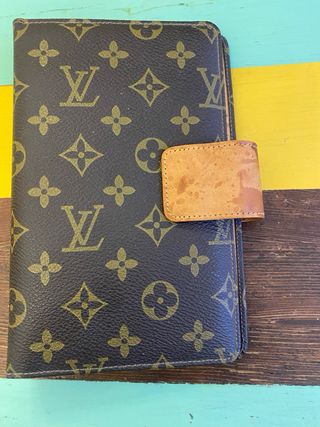 Agenda Louis Vuitton Media Monogram Marrone