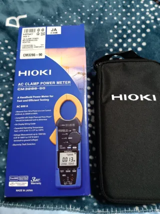 Equipo de medidas electricos Marca Hioki.Cm3286-90