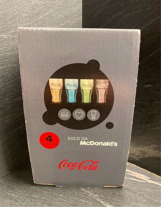 Bicchiere Coca-Cola McDonald's Edizione Limitata