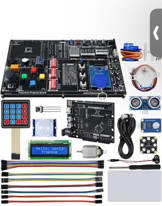 Freenove Projects Kit con Placa de Control V4