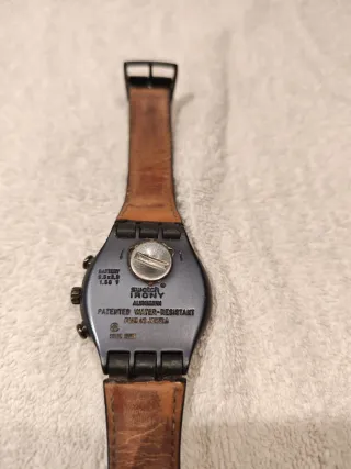 Swatch Irony Chrono Nero Oro