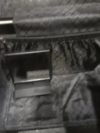 Neceser de viaje duro negro/gris