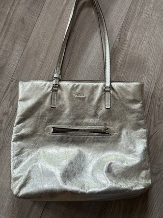 Bolso Tous plateado