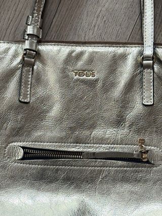 Bolso Tous plateado