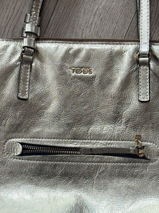 Bolso Tous plateado
