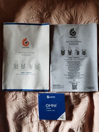 Ergobaby Marsupio OMNI Breeze Blu