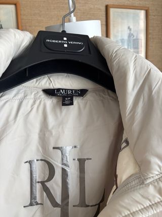 Chaqueta Plumas Ralph Lauren Beige