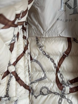 Chaqueta Plumas Ralph Lauren Beige