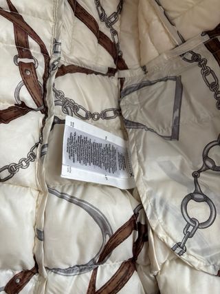 Chaqueta Plumas Ralph Lauren Beige