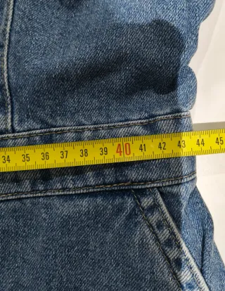 Vestido vaquero con cremallera