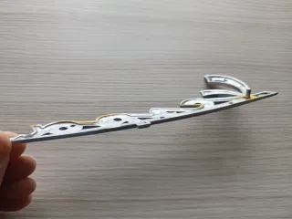 Logotipo antiguo Aluminio Vespa 125cc