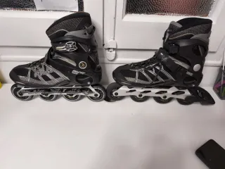 Patines en línea Fila Negro
