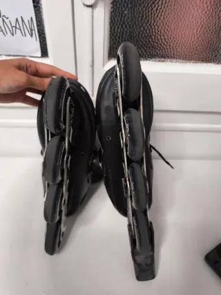 Patines en línea Fila Negro