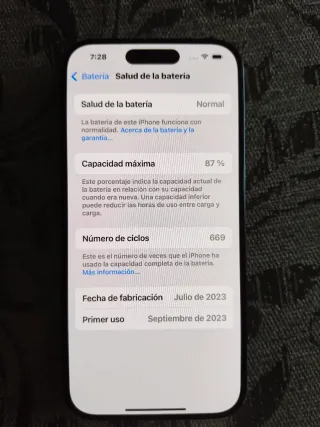 iPhone 15 Pro 512 GB Azul Marino