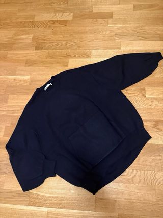 Sudadera Zara Negra Talla S Mujer