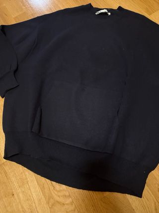 Sudadera Zara Negra Talla S Mujer