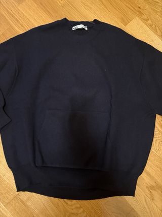 Sudadera Zara Negra Talla S Mujer