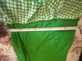 Traje de Flamenca Verde + Cuñas Andales