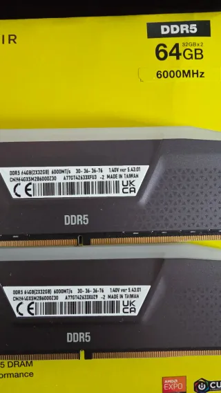 Corsair Vengeance DDR5 64GB 6000MHz AMD EXPO