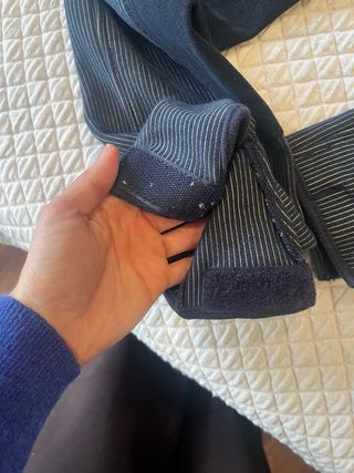 Pantalones de equitación grises y negros