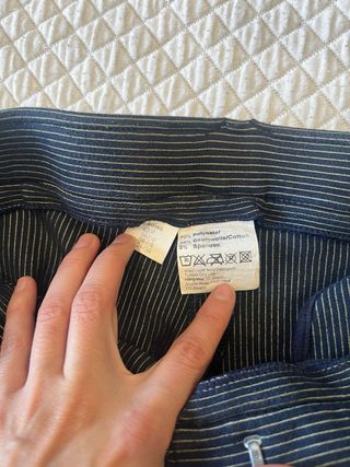 Pantalones de equitación grises y negros