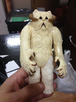 Figura Tauntaun Star Wars con figura Luke y Wampa