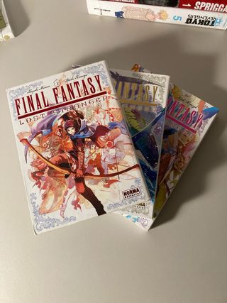 Variedad de libros Manga