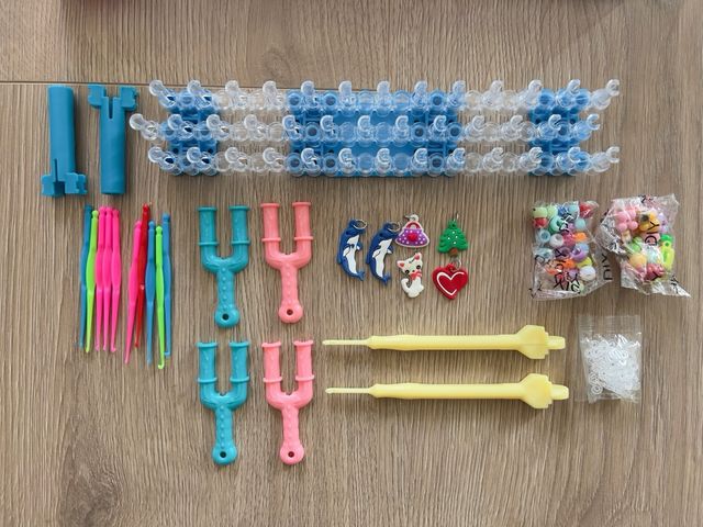 Set de pulseras de gomas elásticas