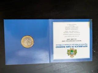 Monedas San Marino Serie 1972