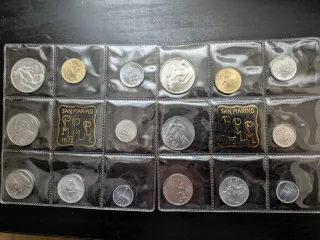 Monedas San Marino Serie 1972