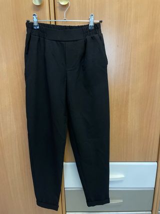 Pantalones de vestir negros Bershka