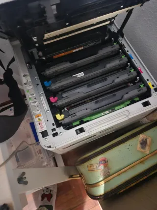 Stampante Brother con toner a poco uso