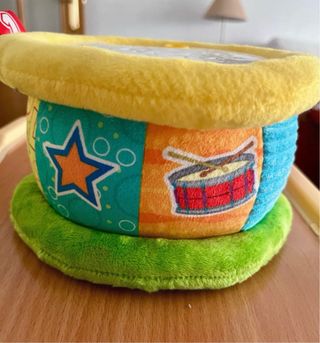 Tambor de bebé con números y texturas Vtech