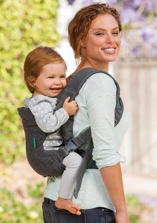 Mochila Portabebés Gris Nueva