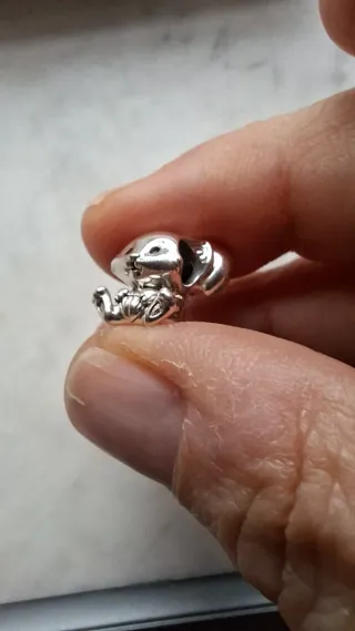 Charm Pandora: volpe (Argento 925)