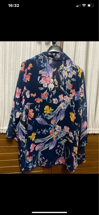 Blusa floral mujer talla única
