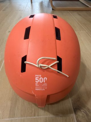 Casco Esquí Piste 500 Wedze Naranja