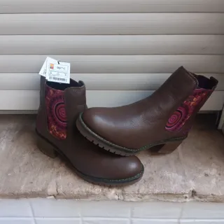 Botines Desigual Marrones Talla 36