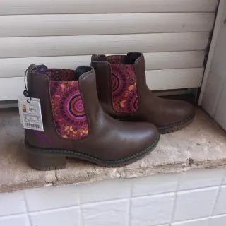 Botines Desigual Marrones Talla 36