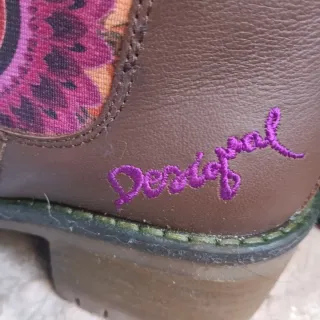 Botines Desigual Marrones Talla 36