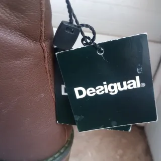 Botines Desigual Marrones Talla 36