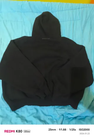 Felpa Supreme x Margiela Nera