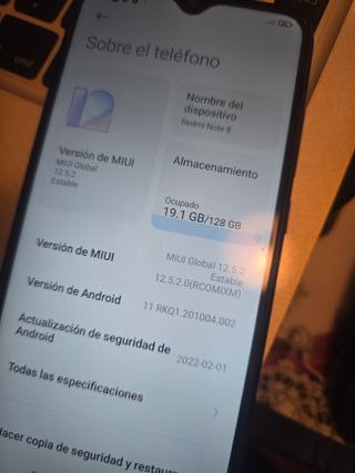Xiaomi Redmi Note 8 Azul/Morado