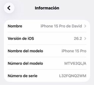 iPhone 15 Pro Gris Espacial