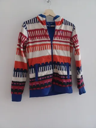 Roxy Sudadera con Capucha Multicolor