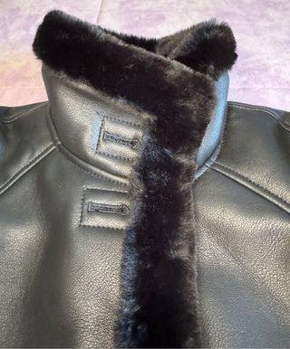 Abrigo Pedro del Hierro Negro Talla L