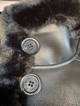 Abrigo Pedro del Hierro Negro Talla L