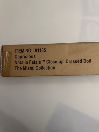 Natalia Fatalé Miami Collection Fashion Royalty